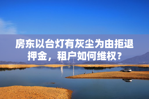 房东以台灯有灰尘为由拒退押金，租户如何维权？