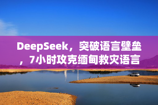 DeepSeek，突破语言壁垒，7小时攻克缅甸救灾语言关
