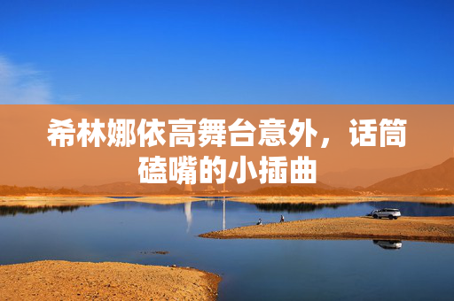 希林娜依高舞台意外，话筒磕嘴的小插曲
