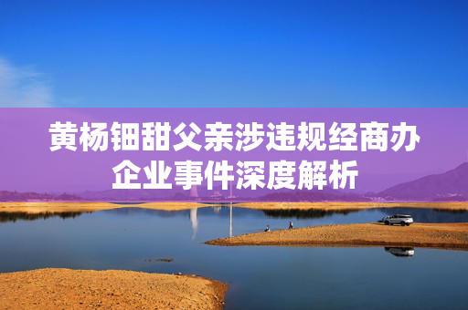 黄杨钿甜父亲涉违规经商办企业事件深度解析