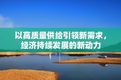以高质量供给引领新需求，经济持续发展的新动力