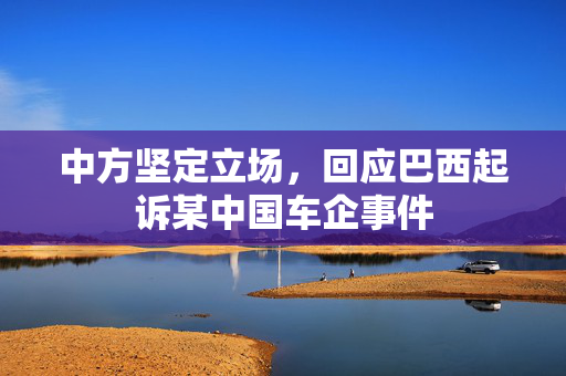 中方坚定立场，回应巴西起诉某中国车企事件