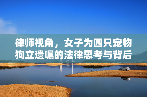 律师视角，女子为四只宠物狗立遗嘱的法律思考与背后解析
