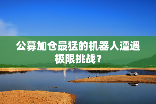 公募加仓最猛的机器人遭遇极限挑战？