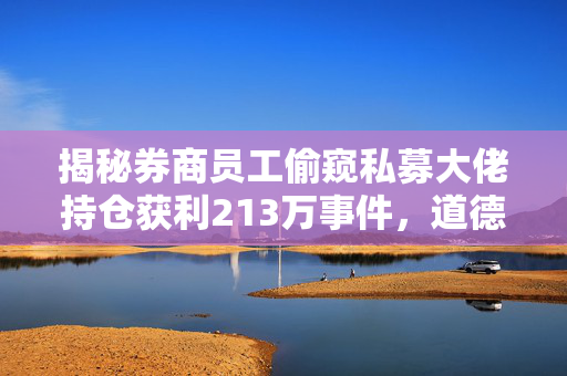 揭秘券商员工偷窥私募大佬持仓获利213万事件，道德与法律的双重考验