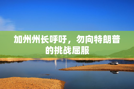 加州州长呼吁，勿向特朗普的挑战屈服