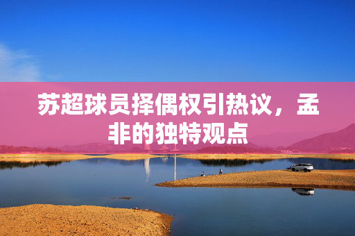 苏超球员择偶权引热议，孟非的独特观点