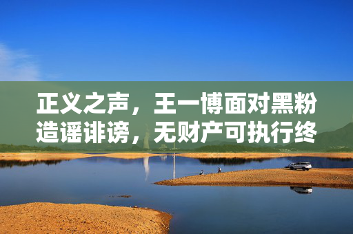 正义之声，王一博面对黑粉造谣诽谤，无财产可执行终将无处遁形