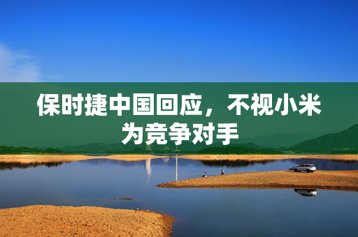 保时捷中国回应，不视小米为竞争对手