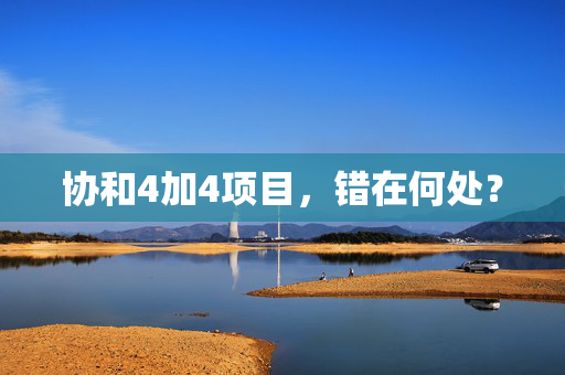 协和4加4项目，错在何处？