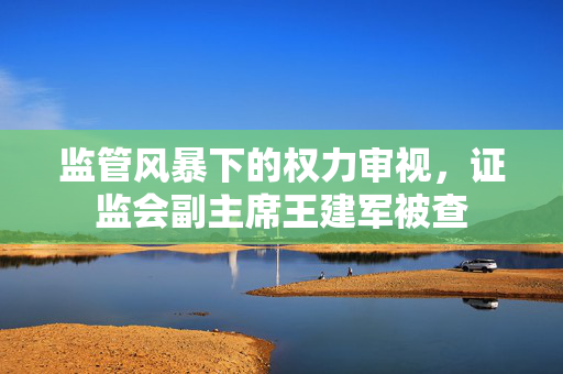 监管风暴下的权力审视，证监会副主席王建军被查