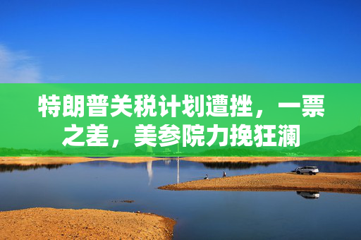 特朗普关税计划遭挫，一票之差，美参院力挽狂澜