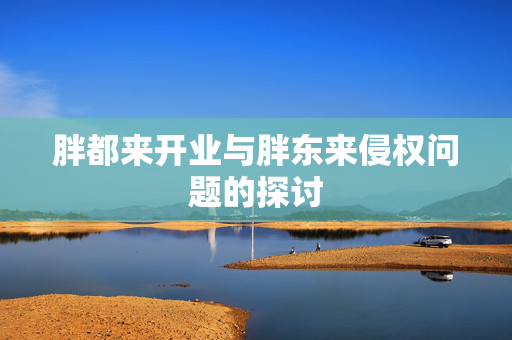 胖都来开业与胖东来侵权问题的探讨